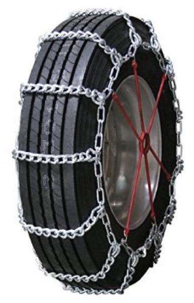Commercial Truck Mud Service Chain - Round Twist Link - Ladder Style - 10MM - Heavy Hook