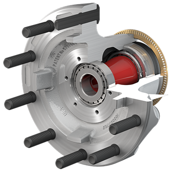 Aluminum PreSet FF Front Hub