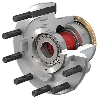 Aluminum PreSet FL Front Hub