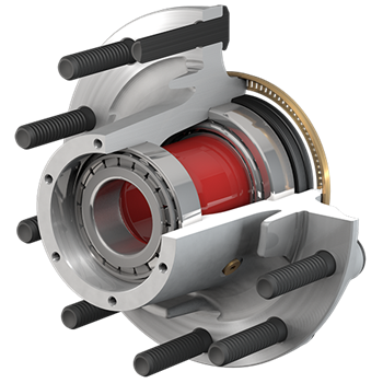 Aluminum PreSet TN Trailer Hub