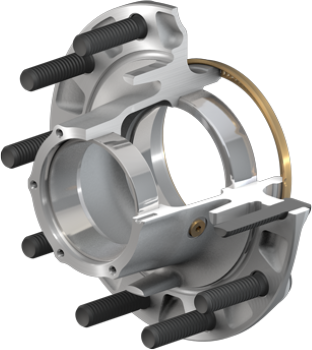 Aluminum Conventional TN Trailer Hub