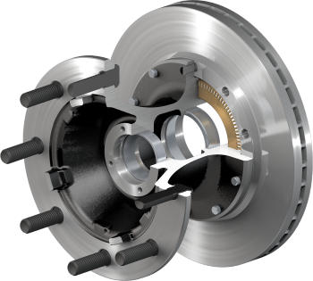 Iron Conventional Hub/Rotor F08 Front Hub HP8