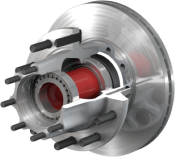 Aluminum PreSet Hub/Rotor R Drive Hub