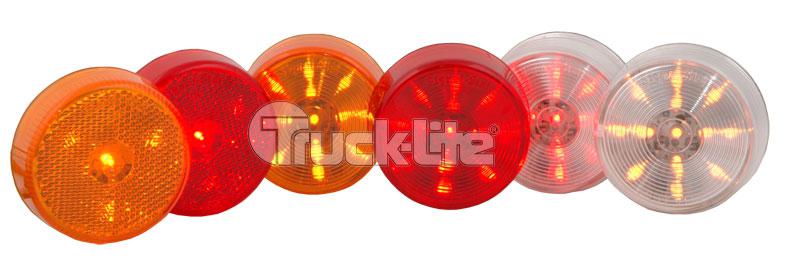 LMP,M/C,LED,2.5",RED,12V