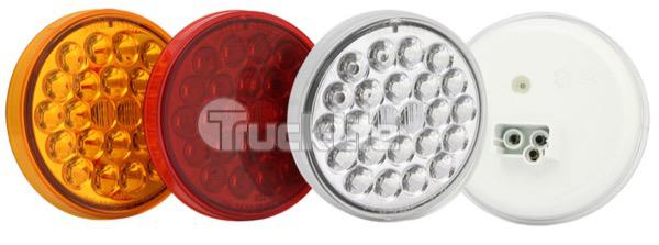 LED SIGNAL STAT S/T/T 4" ROUND LAMP