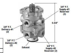 E-6 Foot Brake Valve