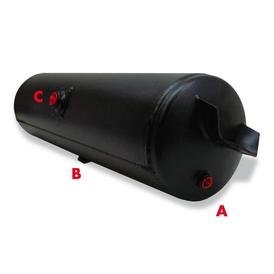 AIR TANK 8" DIA.1425 CU.IN
