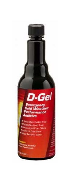 16 OZ D-GEL - EMERGENCY COLD WEATHER PERFORMANCE ADDITIVE