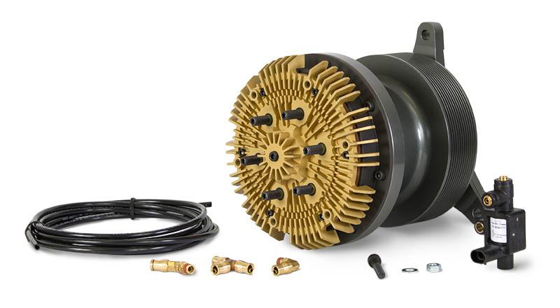 2 Speed Remanufactured Fan Clutch with Cool Logic Conversion Kit