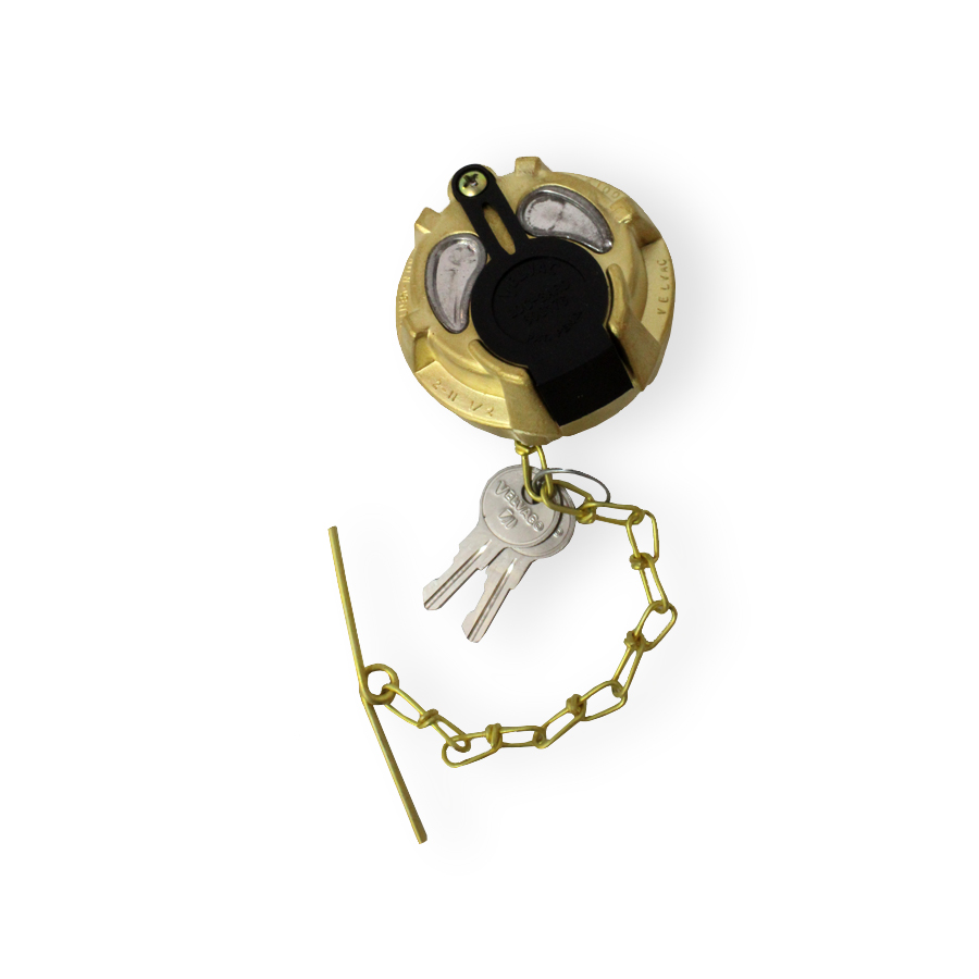 2" FEMALE LOCKING NON-VENTED CAP