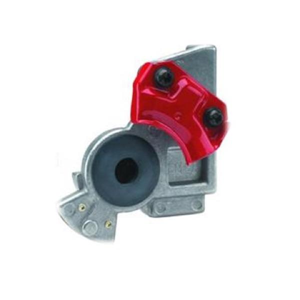 Gladhand - Red/Emergency, Angle Mount