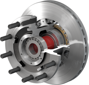 Iron PreSet Hub/Rotor FL Front