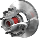 Aluminum PreSet Hub/Rotor TN Trailer