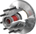 Aluminum PreSet Hub/Rotor TN Trailer