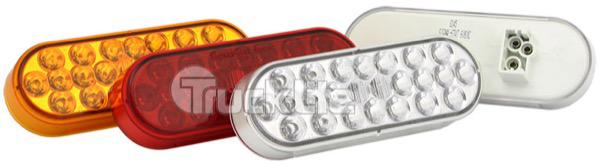 LED SIGNAL STAT S/T/T 60 SERIES OVAL SEALED LAMP