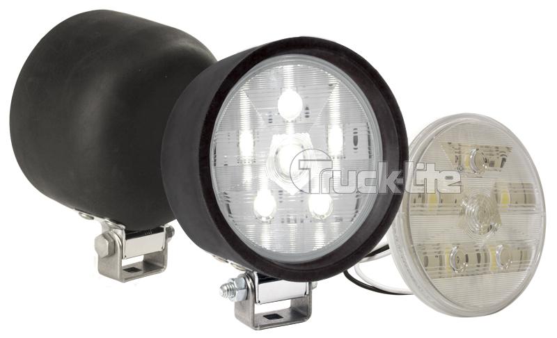 LED RUBBER FLOOD WORKLAMP HARDWIRED