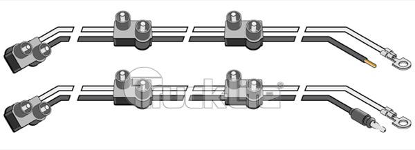 9&quot; CENTERS HARNESS