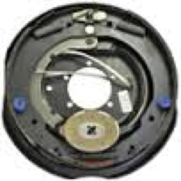 ELECTRIC BRAKE ASSEMBLY FOR DEXTER, 12.25 X 3.38, RIGHT HAND, FITS 9000LB-10,000LB GENERAL DUTY AXLES, MOUNTS WITH 7 BOLTS, SELF ADJUSTING