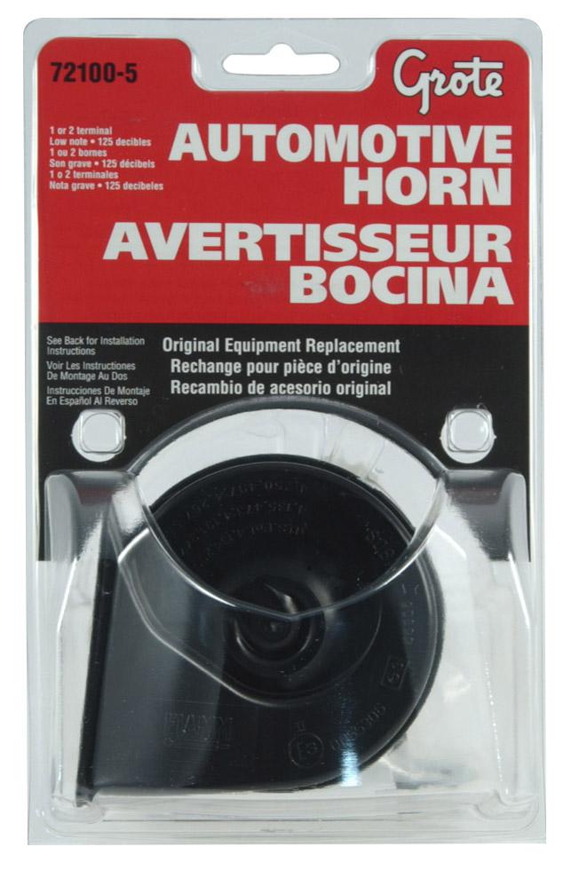 AUTOMOTIVE HORN, ELECTRIC, DOMESTIC, HIGH, RETAIL PACK