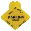 Knob Square Yellow