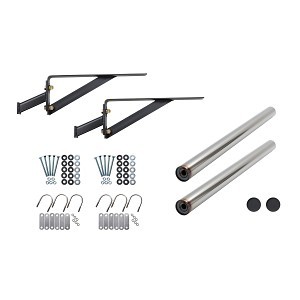 KIT, 30" (2) HALF, 3UBLT, GLVZ