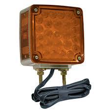 STT LAMP, YEL, HI COUNT® LED LAMP, 2 SIDED, W/SIDE MKR, W/PACKARD CONNECTORS, (OE REPLACEMENT)