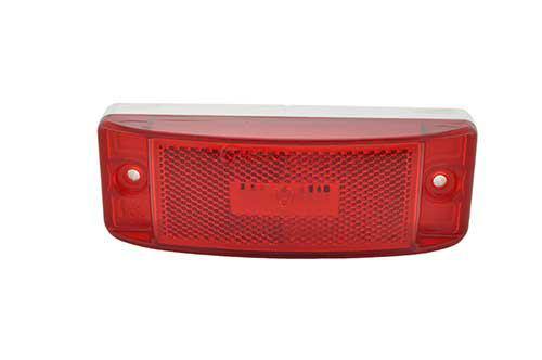 CLR/MKR LAMP, RED, SUPERNOVA® LED SEALED TURTLEBACK® II