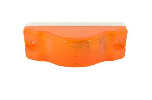 CLR/MKR LAMP, YELLOW, WHITE BASE, SEALED MULTI-FUNCTION SENTRY